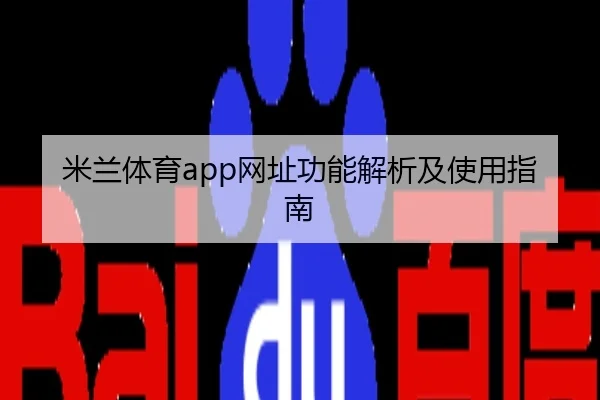 米兰体育app网址功能解析及使用指南