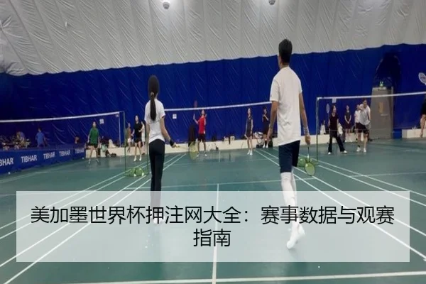 美加墨世界杯押注网大全：赛事数据与观赛指南